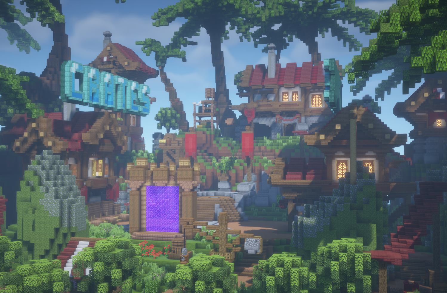 Featured Minecraft castle build